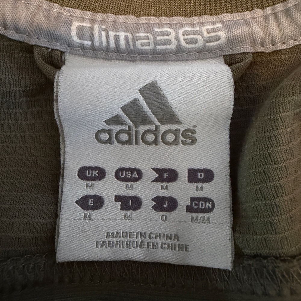 Adidas Clima365 track jacket - 3 stripes - size M - green - 2006 - Picture 7 of 10